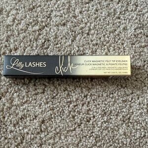 Lilly Lashes Click Magnetic Felt Tip Eyeliner - Ultra Black